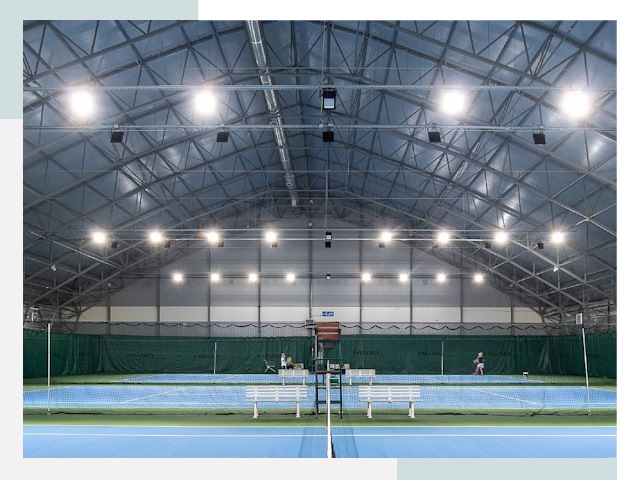 Строительство теннисных кортов в Кингисепп от 623 руб.