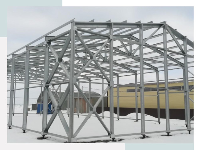 Каркасные ангары в Кингисеппе