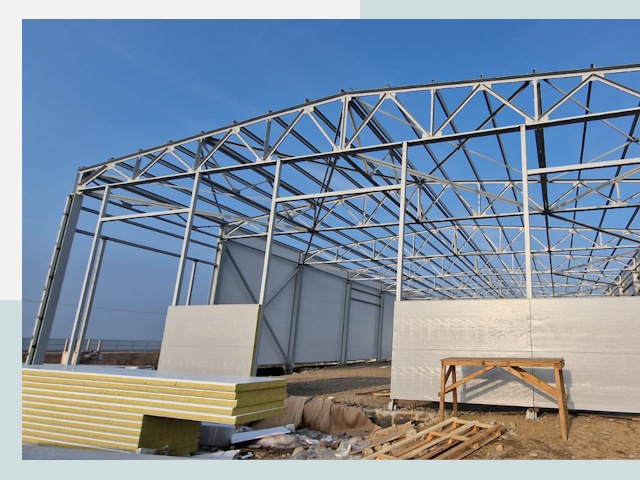 Утепленные ангары в Кингисепп от 623 руб. за м²