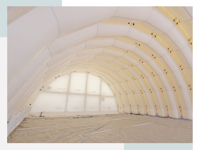 Пневмокаркасные ангары в Кингисеппе