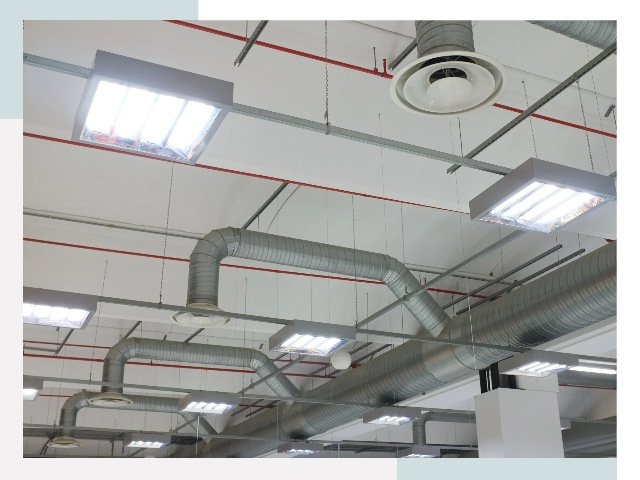 Вентиляция ангаров в Кингисеппе