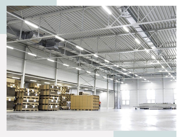 Освещение ангаров в Кингисеппе