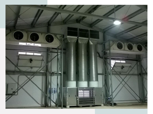 Инженерные системы для ангаров в Кингисеппе