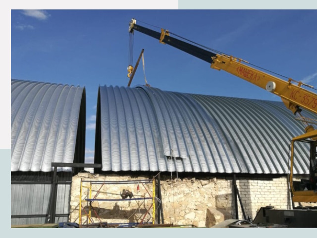 Реконструкция ангаров в Кингисеппе от 623 руб.