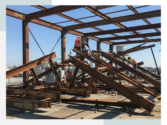 Демонтаж металлоконструкций в Кингисеппе от 623 руб.